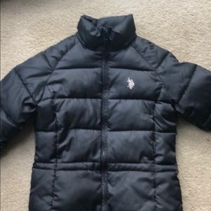 US Polo Assn girl puffer